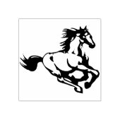 draaiend paardenpeststempel rubberstempel (Afrduk)