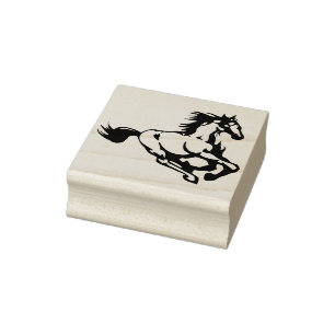 draaiend paardenpeststempel rubberstempel