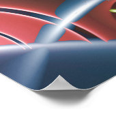 Draaiend Pastel Patroon Poster (Hoek)