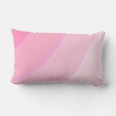 Draaiend patroon Pastel Ombre Roze Kussen (Achterkant)