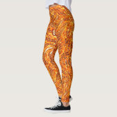 Draaiend pompoenkant..... leggings (Links)