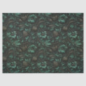 Draaiend turquoise ontkoppelingspapier tissuepapier (Voorkant)