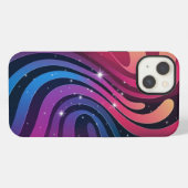 Draaiend verloopbehang iPhone hoesje (Achterkant horizontaal)