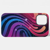 Draaiend verloopbehang iPhone hoesje (Achterkant horizontaal)
