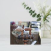 draaiend wiel briefkaart (Staand voorkant)