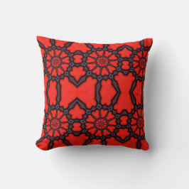Draaiend Wiel Rood  Kussen