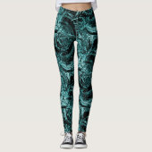 Draaiend Zee..... Leggings (Voorkant)