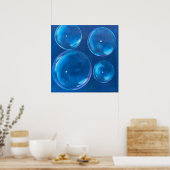 Draaiende Bellen Poster (Keuken)