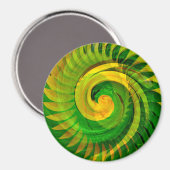 Draaiende bloei.... magneet (Voorkant / Achterkant)