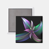 Draaiende bloemenmagneet magneet (Voorkant / Achterkant)