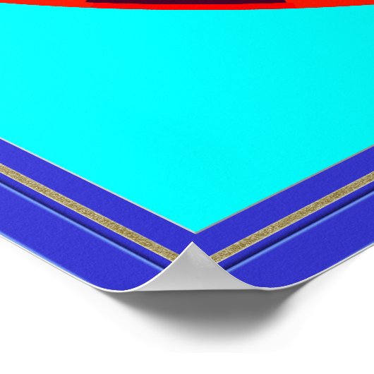 Draaiende carrousel poster (Hoek)