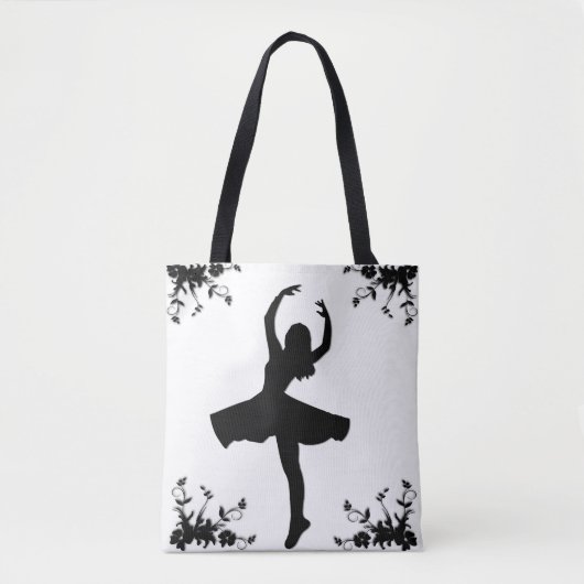 Draaiende danser tote bag (Voorkant)