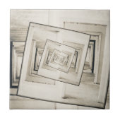 Draaiende deuren tegeltje (Voorkant)