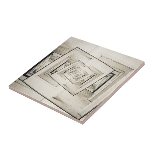 Draaiende deuren tegeltje (Zijkant)