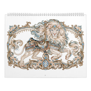 Draaiende Dieren Steampunk Mode Kalender