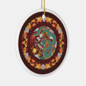 Draaiende Draak Keramisch Ornament (Rechts)