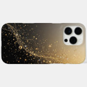 Draaiende Elegantie Goud Case-Mate iPhone Case (Achterkant (horizontaal))