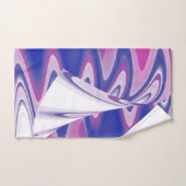 Draaiende golven bad handdoek (Handdoek)