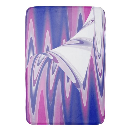 Draaiende golven badmat (Voorkant Verticaal)