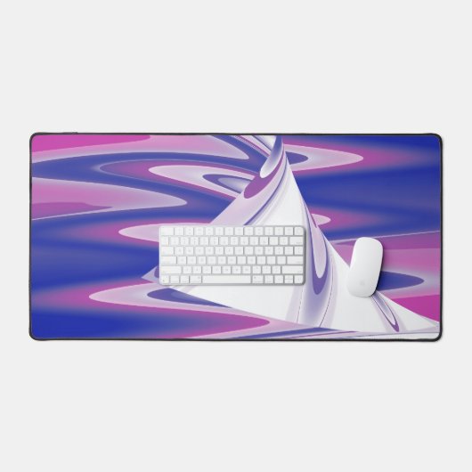 Draaiende golven bureaumat (Keyboard & Muis)
