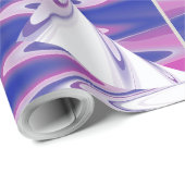 Draaiende golven cadeaupapier (Rol Hoek)