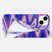 Draaiende golven Case-Mate iPhone case (Achterkant (horizontaal))