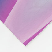 Draaiende golven fleece deken (Hoek)