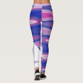 Draaiende golven leggings (Achterkant)