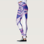 Draaiende golven leggings (Links)