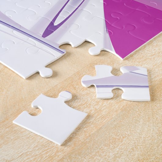 Draaiende golven legpuzzel (Zijkant)