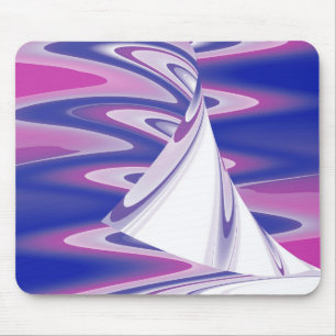 Draaiende golven muismat