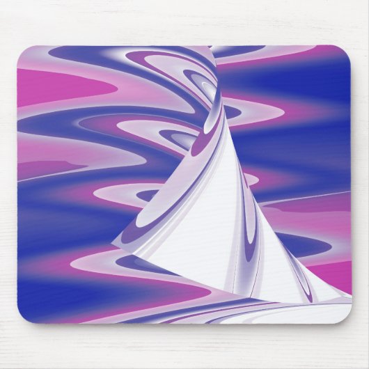 Draaiende golven muismat (Voorkant)