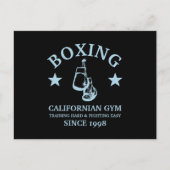 Draaiende Gym, Pro Ghandschoenen Briefkaart (Voorkant)