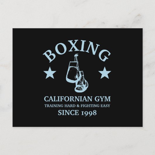 Draaiende Gym, Pro Ghandschoenen Briefkaart (Voorkant)