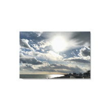 Draaiende hemden boven Hythe Bay Kent.