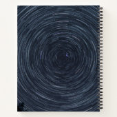 draaiende hemel notitieboek (Achterkant)