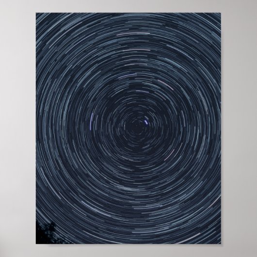 draaiende hemel poster (Voorkant)