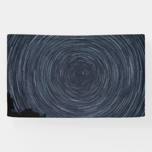 draaiende hemel spandoek (Horizontaal)