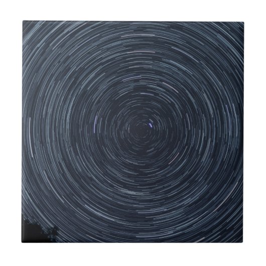 draaiende hemel tegeltje (Voorkant)