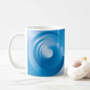 draaiende hemelkleuren koffiemok