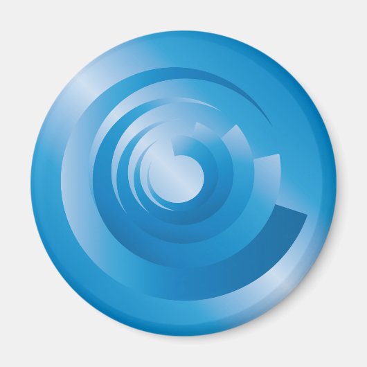 draaiende hemelkleuren magneet (Voorkant)