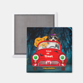 Draaiende hond van de beagle magneet (Voorkant / Achterkant)