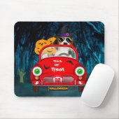 Draaiende hond van de beagle muismat (Met muis)