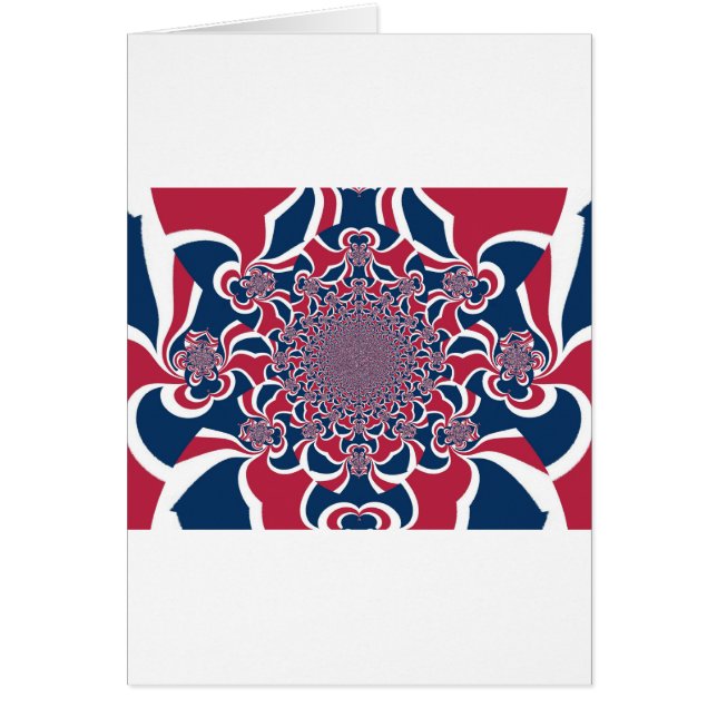 Draaiende Kaleidoscoop Art Print (Voorkant)