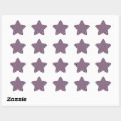 Draaiende Kaleidoscoop Art Print Ster Sticker (Vel)