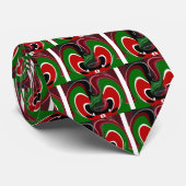 Draaiende Keniaanse vlag: een moderne motieven kun Stropdas (Opgerold)