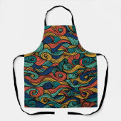 Draaiende kleuren – dynamiek voor uw huis schort (Voorkant)