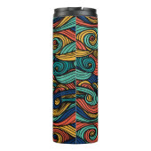 Draaiende kleuren – dynamiek voor uw huis thermosbeker (Achterkant)