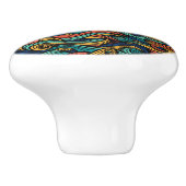 Draaiende kleuren – dynamiek voor uw stijl keramische knop (Zijkant)