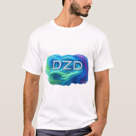Draaiende kleuren DZD Logo T-shirt